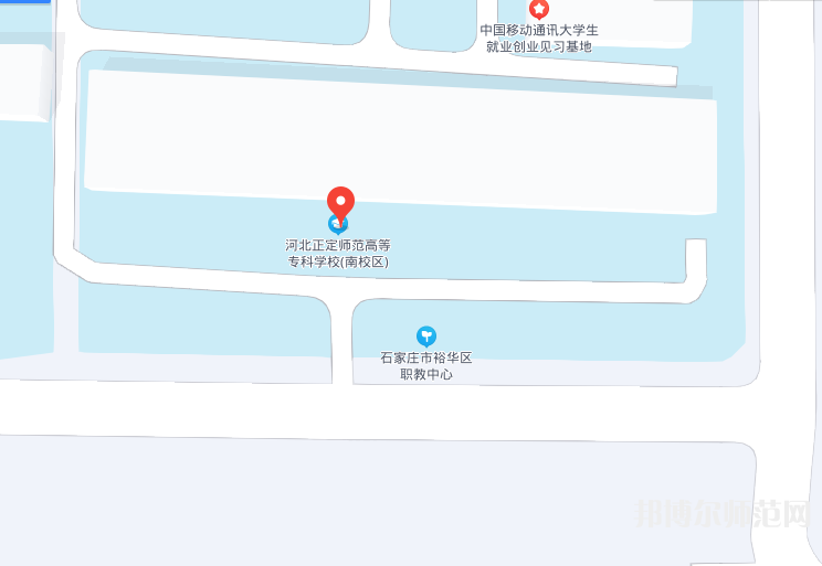 河北正定師范高等?？茖W校南校區(qū)2023年地址在哪里 